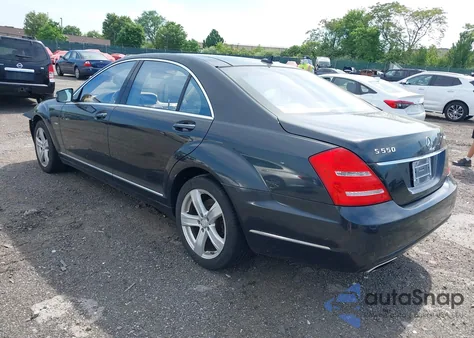 2012 Mercedes-Benz S 550 4Matic из США, поврежденный, VIN WDDNG9EBXCA438416